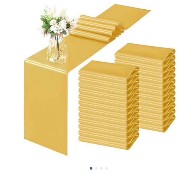 Gold Table Runners