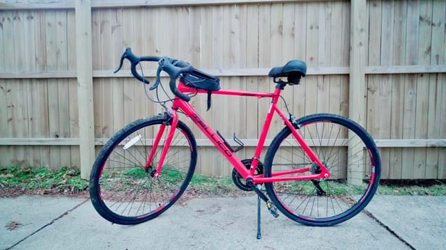 Road Bike (Red Schwinn)