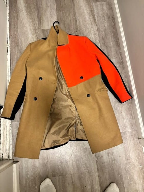 Camel and Orange Coat