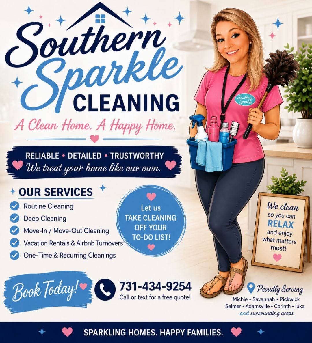 southern sparkle cleaning