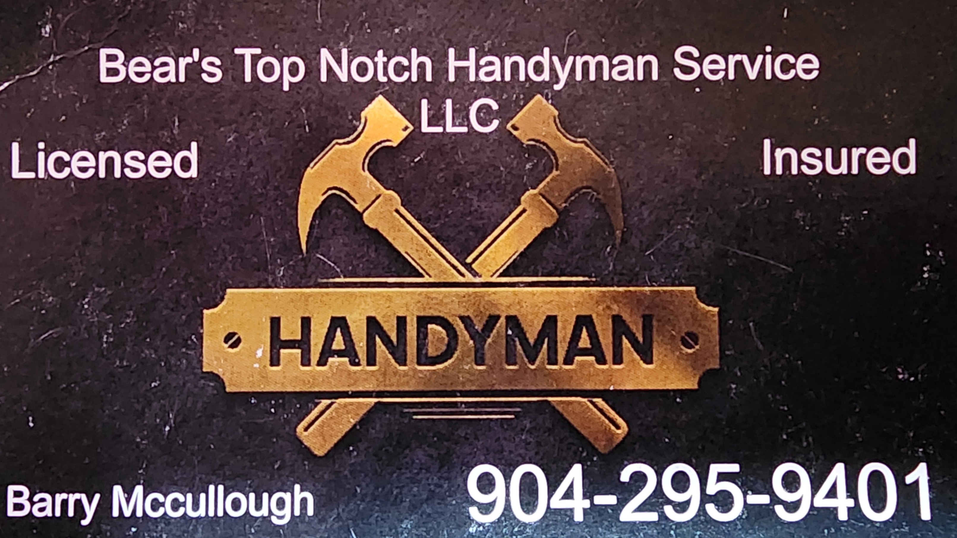 Bears Top Notch Handyman Service llc