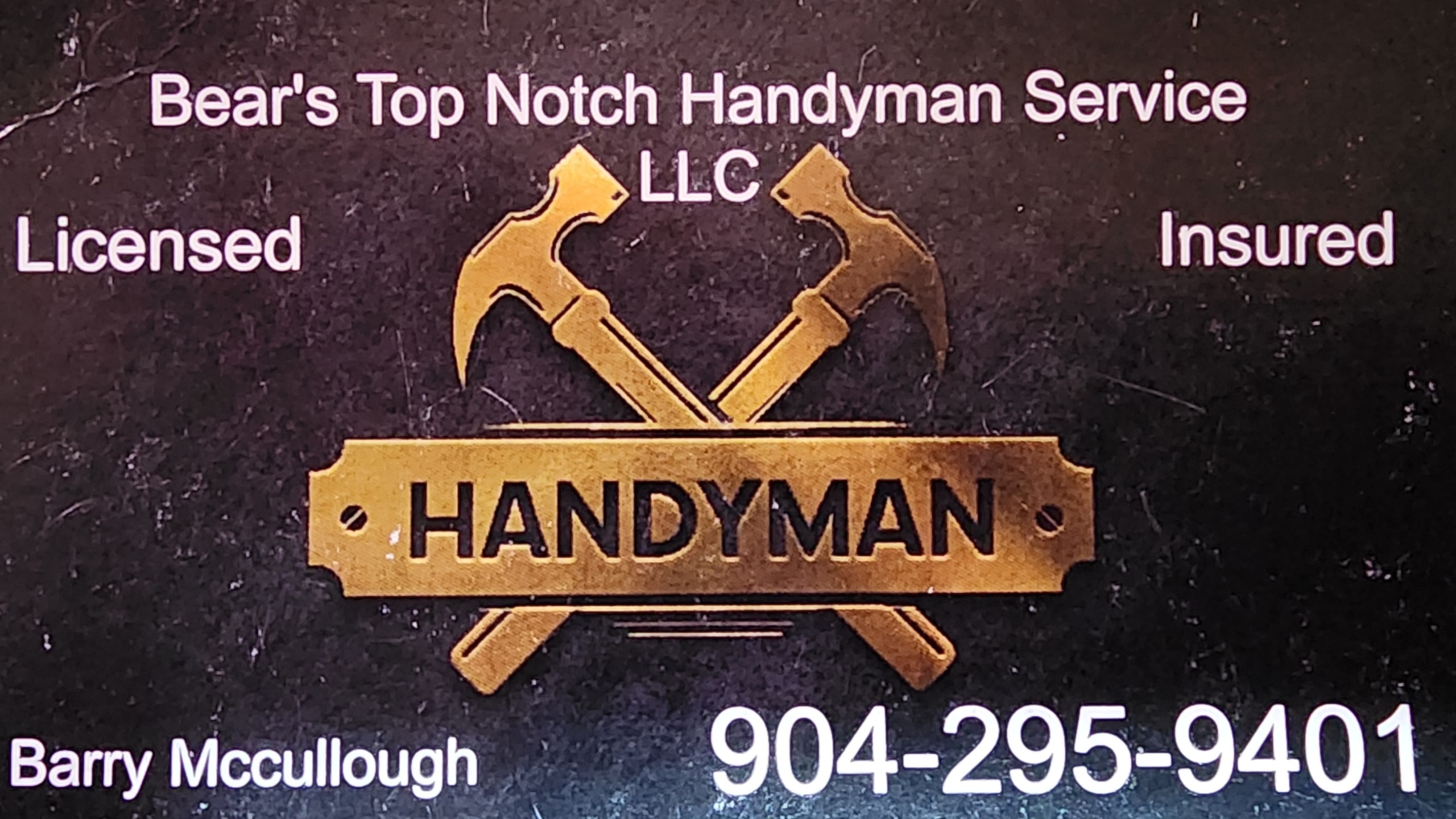 Bears Top Notch Handyman Service llc