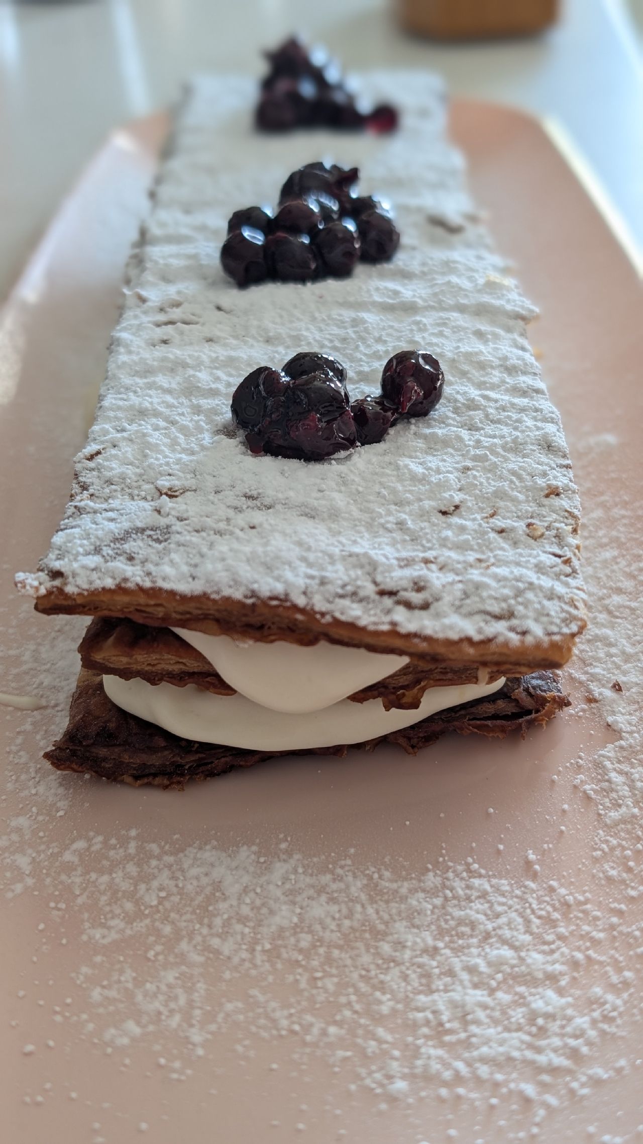 Blueberry Mille-feuille