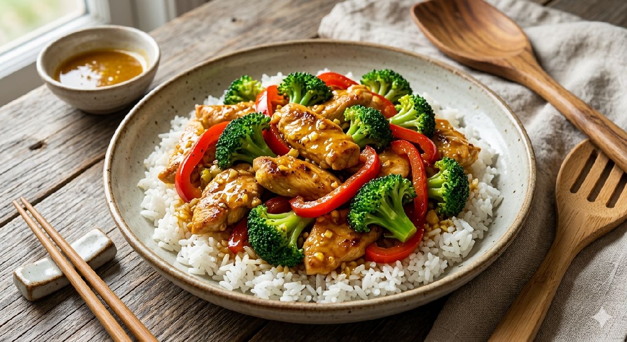 Ape Chef's Golden Ginger Stir-Fry