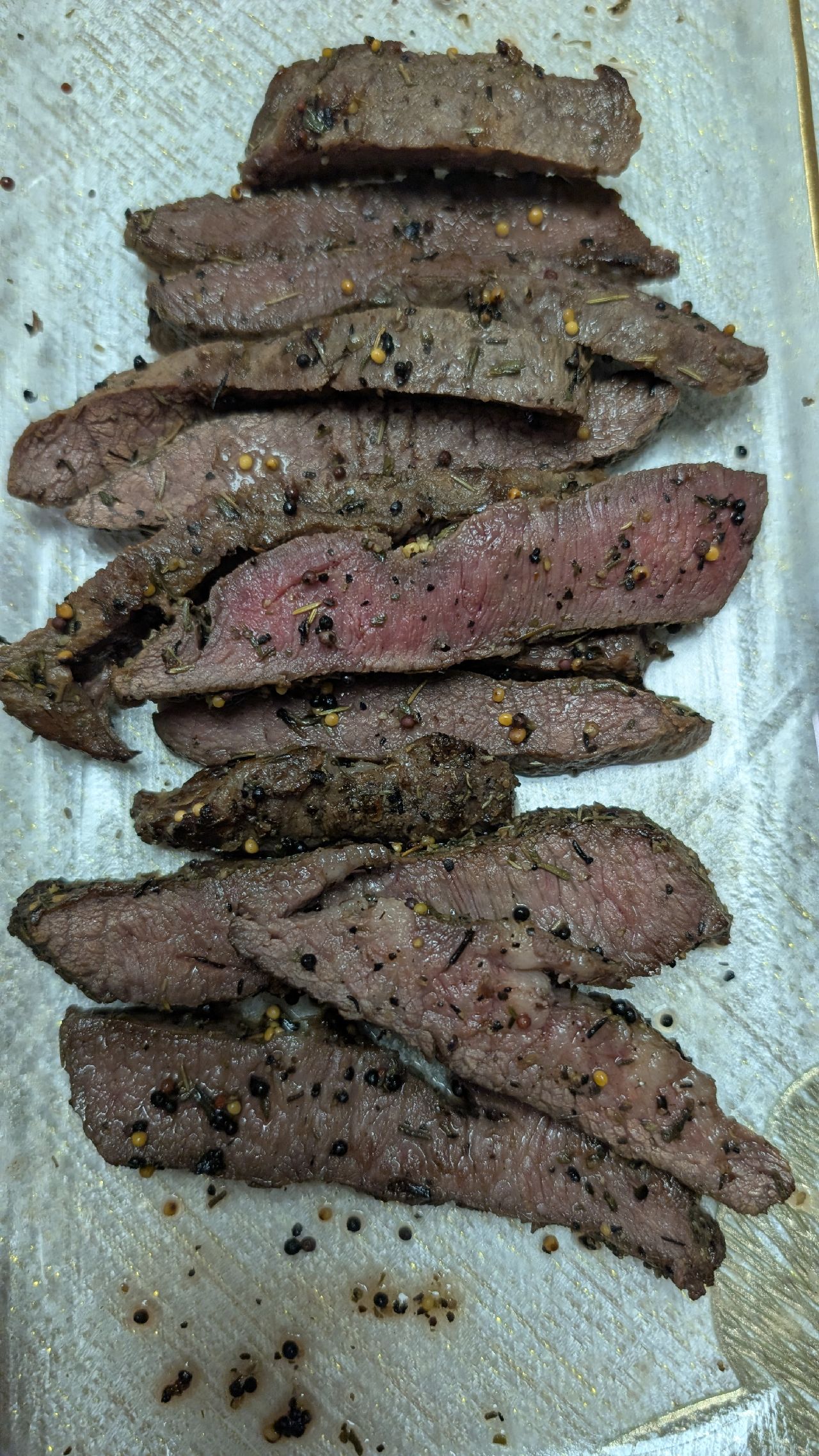 איירון סטייק במעשנת נינג'ה