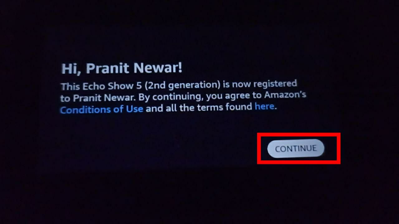 Step 7: Confirm Time Zone