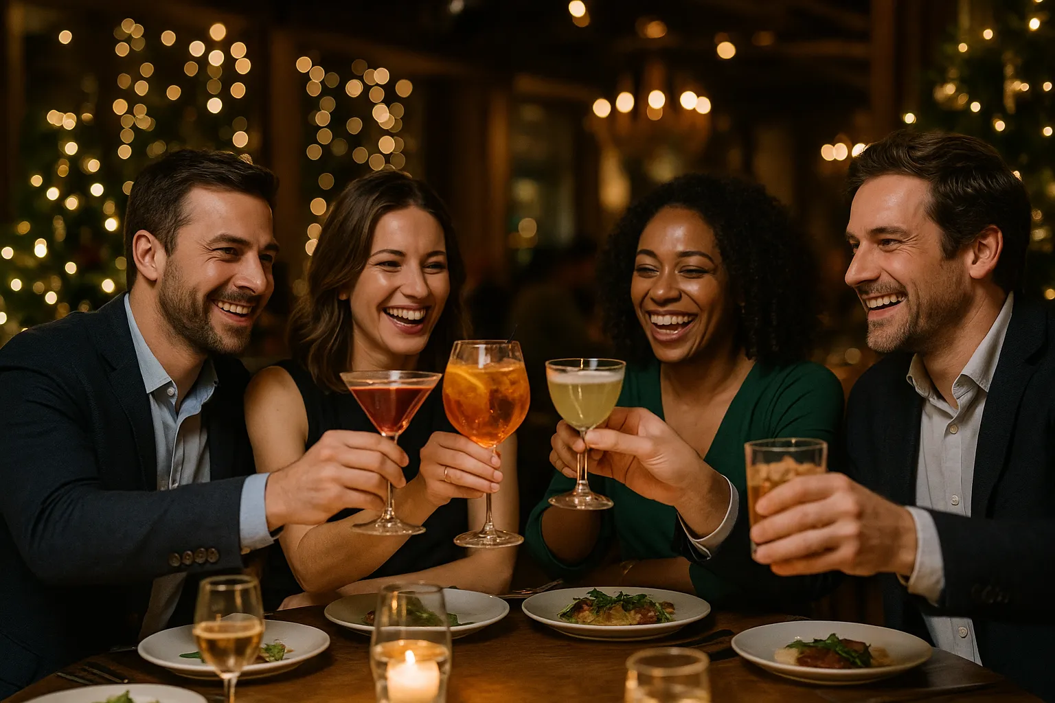 Imagen de Menús, cócteles y música: cómo hacer que tu cena de empresa sea realmente divertida Menús, cócteles y música: cómo hacer que tu cena de empresa sea realmente divertida