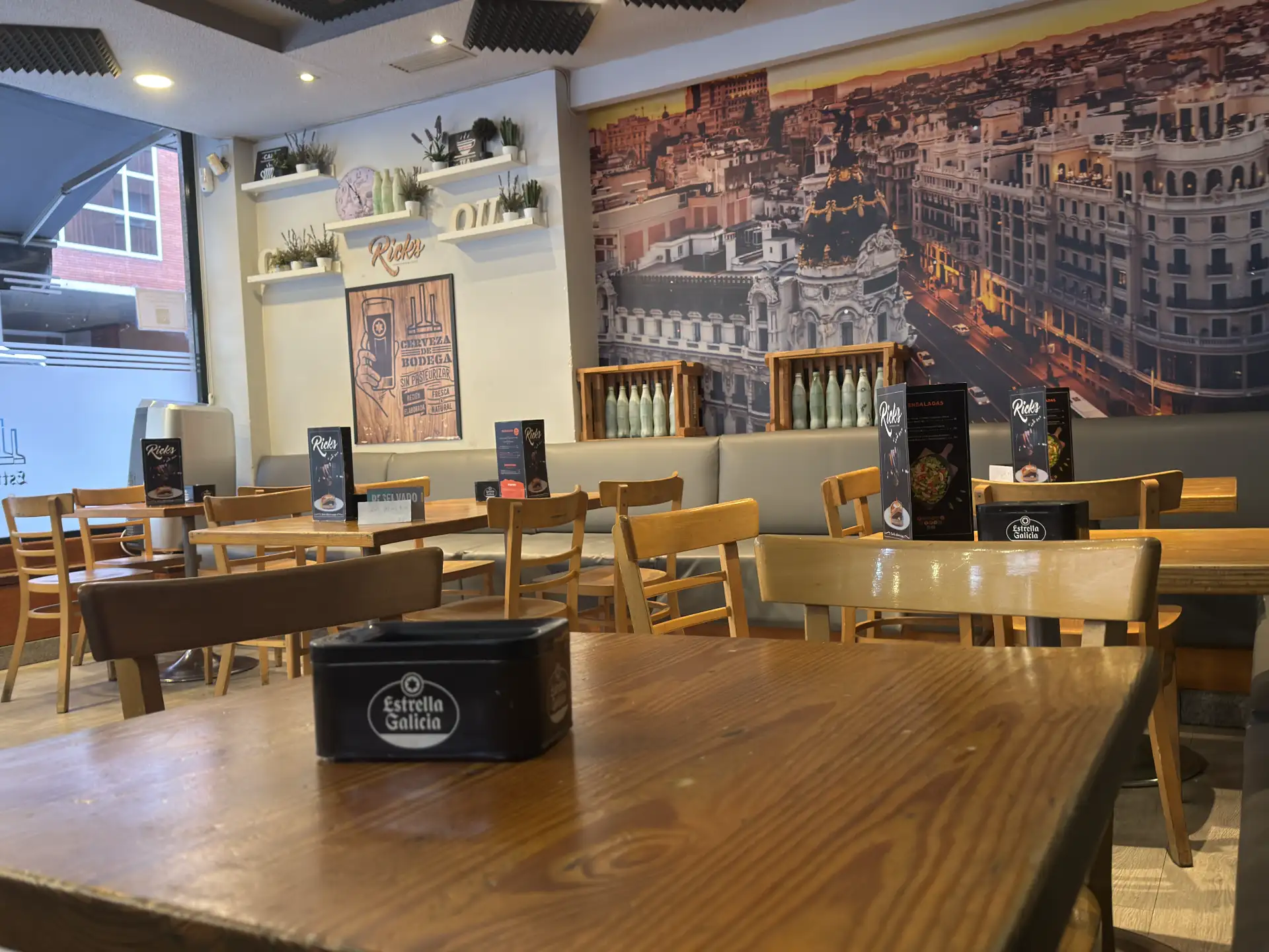 Espacio Zona superior para planes de grupo en Madrid