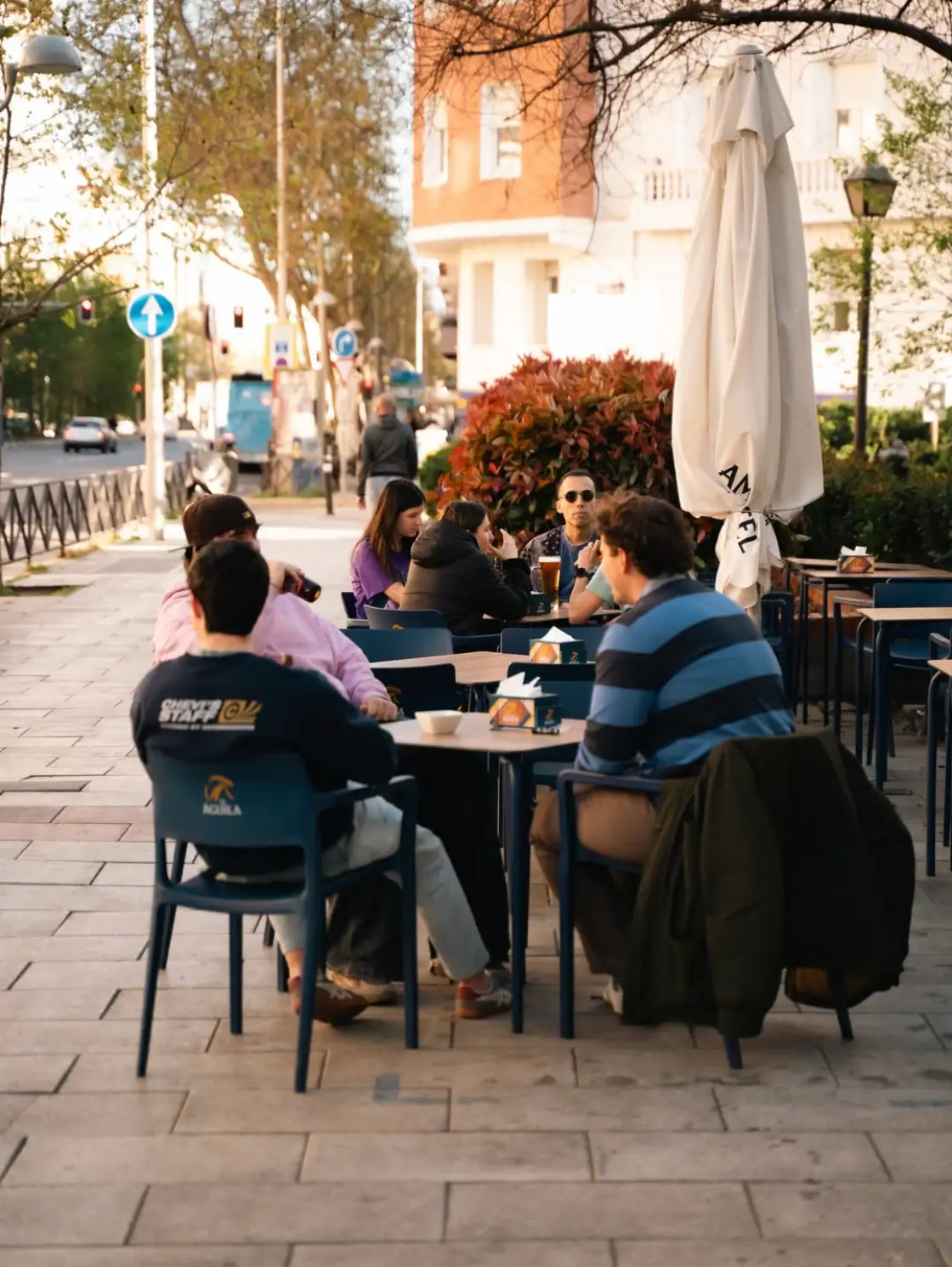 Espacio Terraza para planes de grupo en Madrid