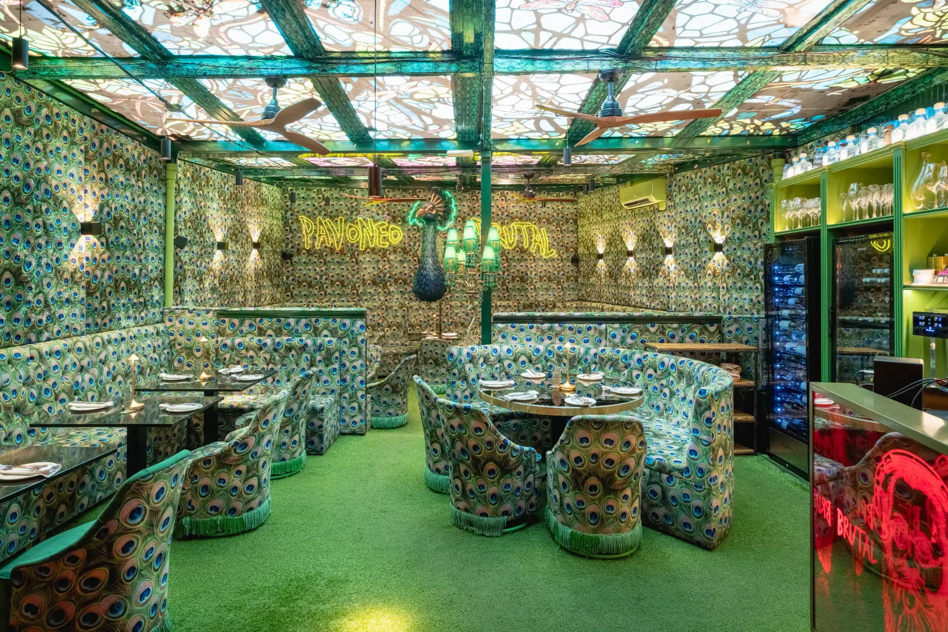 Espacio Brutal Garden para planes de grupo en Madrid