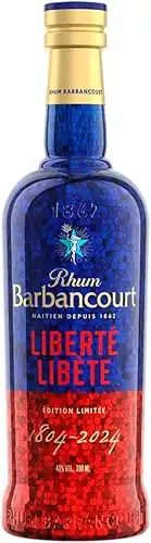Barbancourt Rhum 8 ans Cuvée liberté Série limitée 70cl 43°