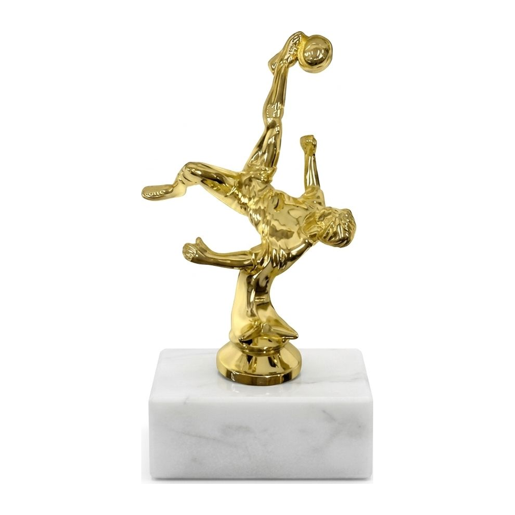 פסלון כדורגל בעיטת מספרת זהב