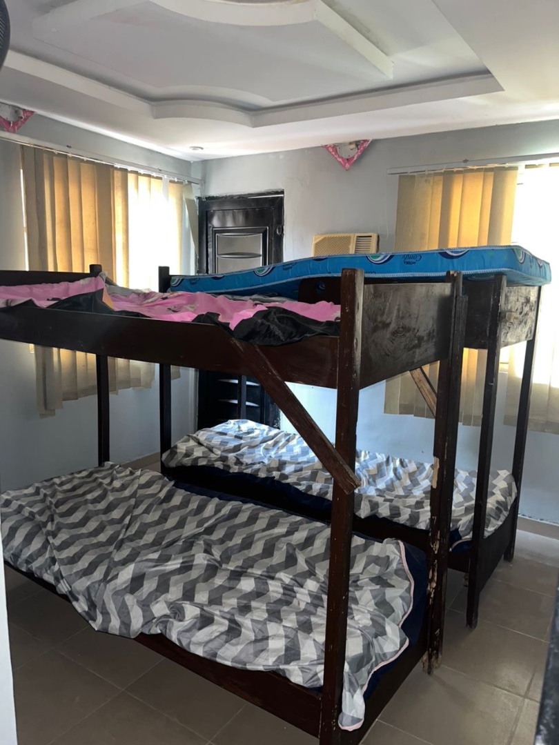Double four man room female hostel 