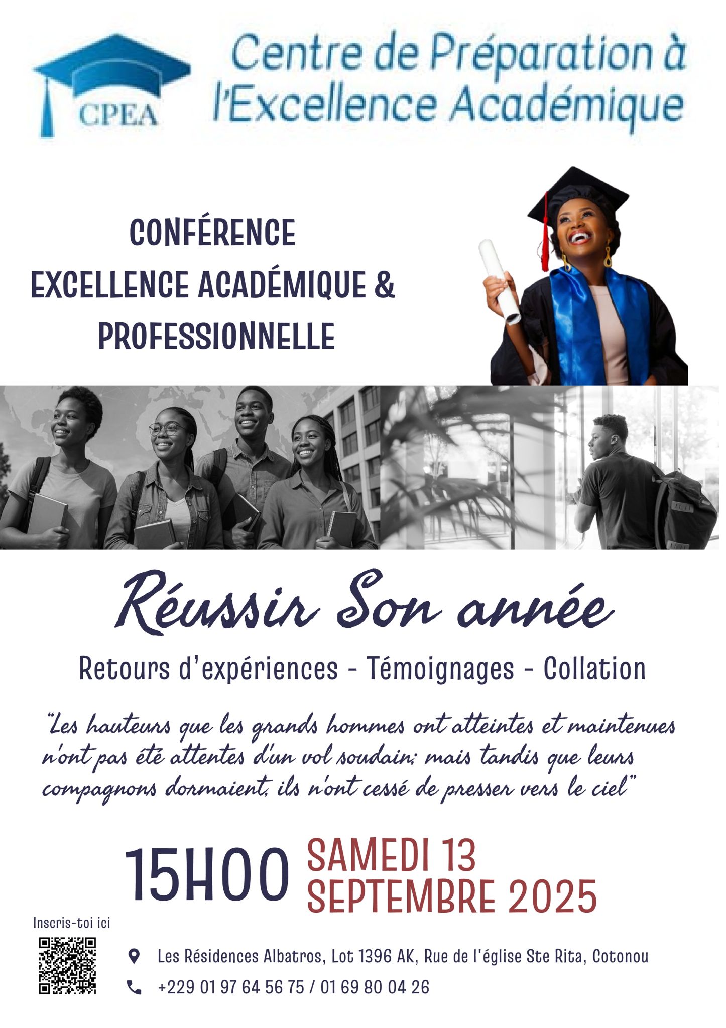Conférence Réussir Son Année Académique