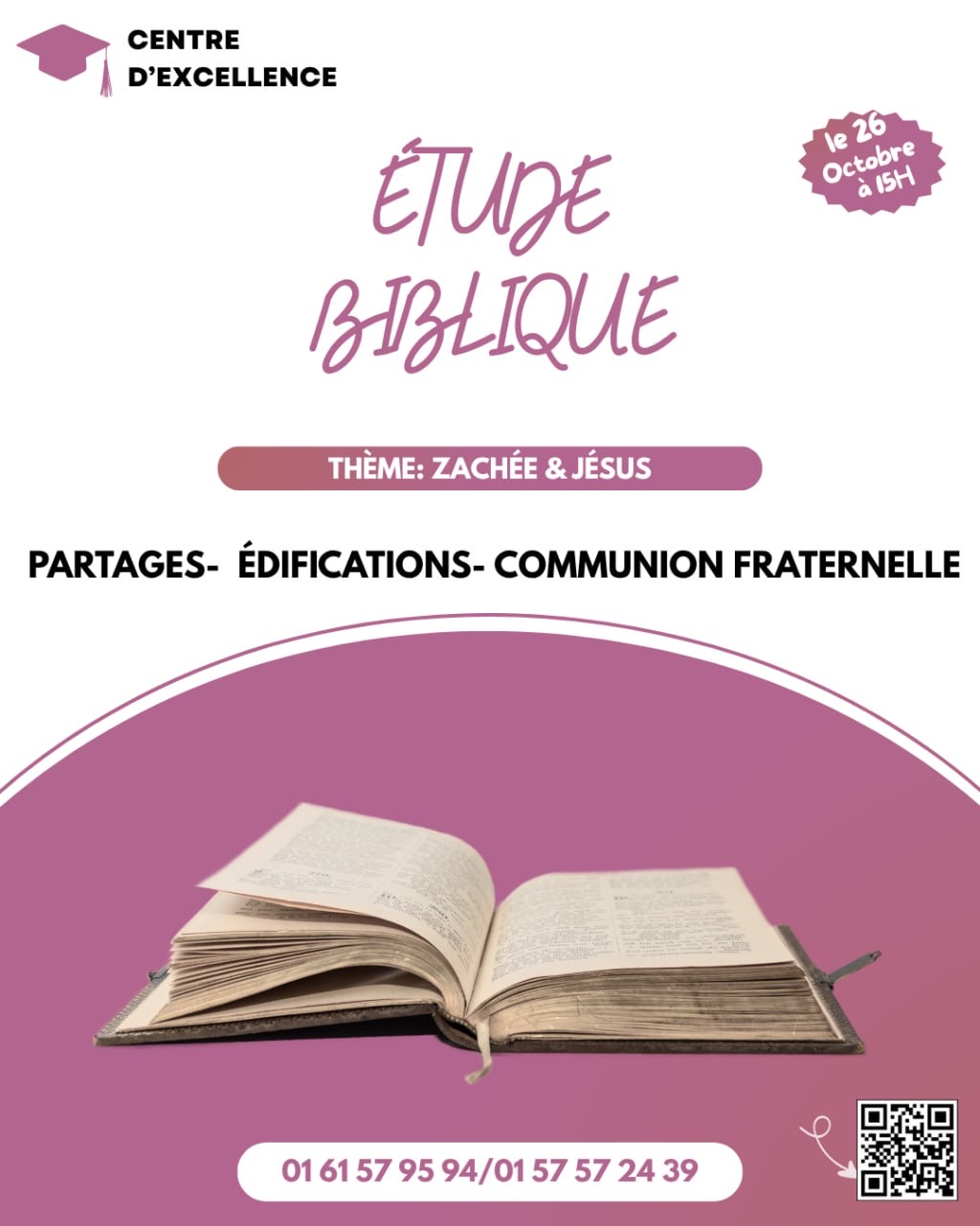 Étude biblique entre filles 