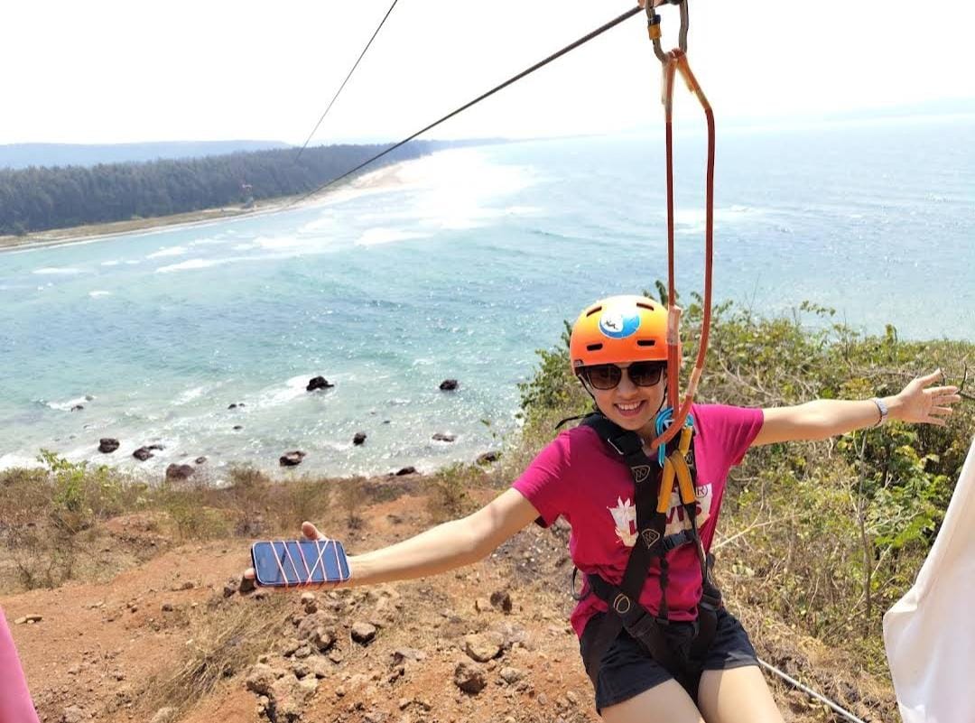 Zipline adventure at Aare-Ware Ratnagiri
