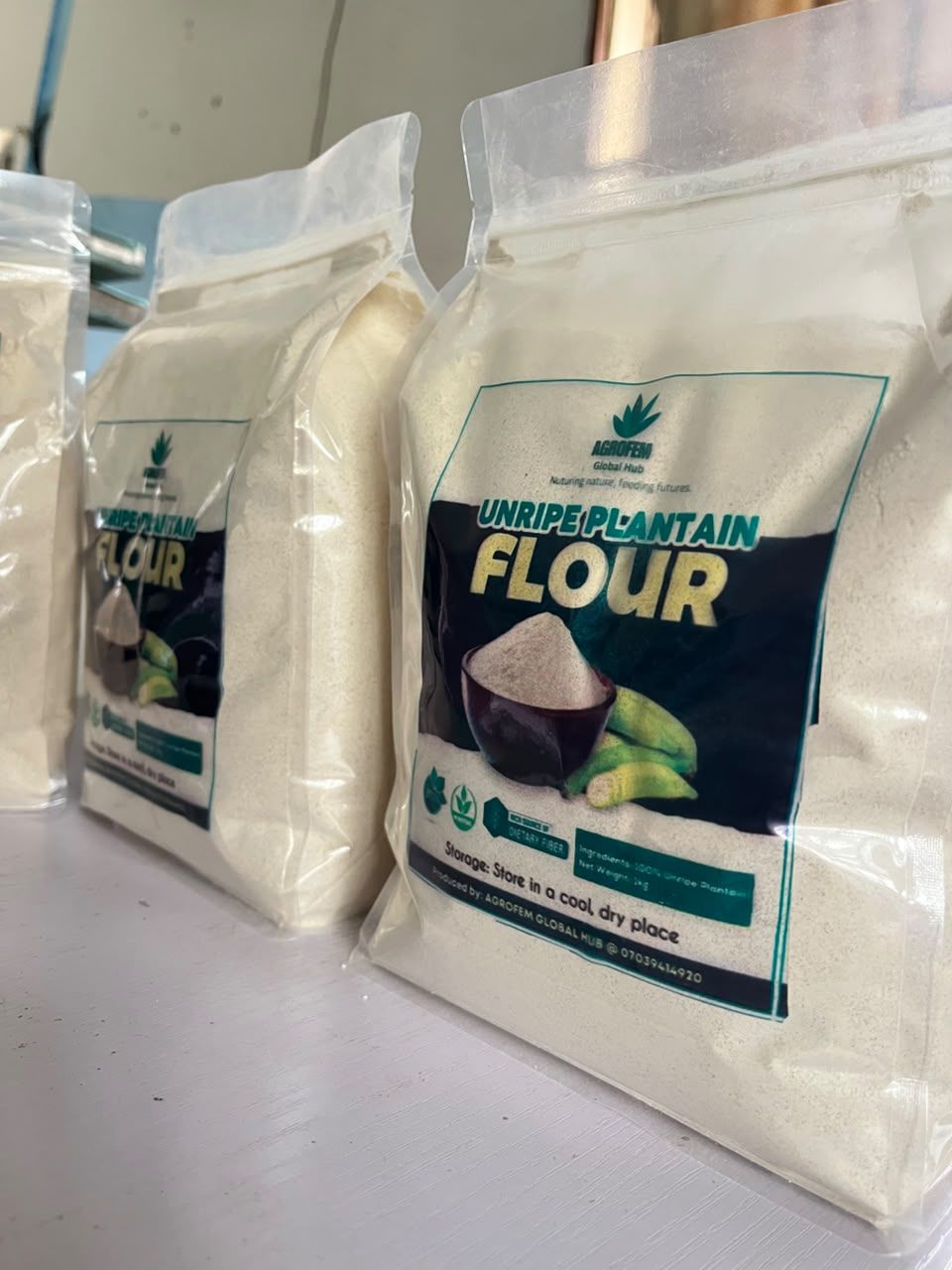 Unripe Plantain Flour