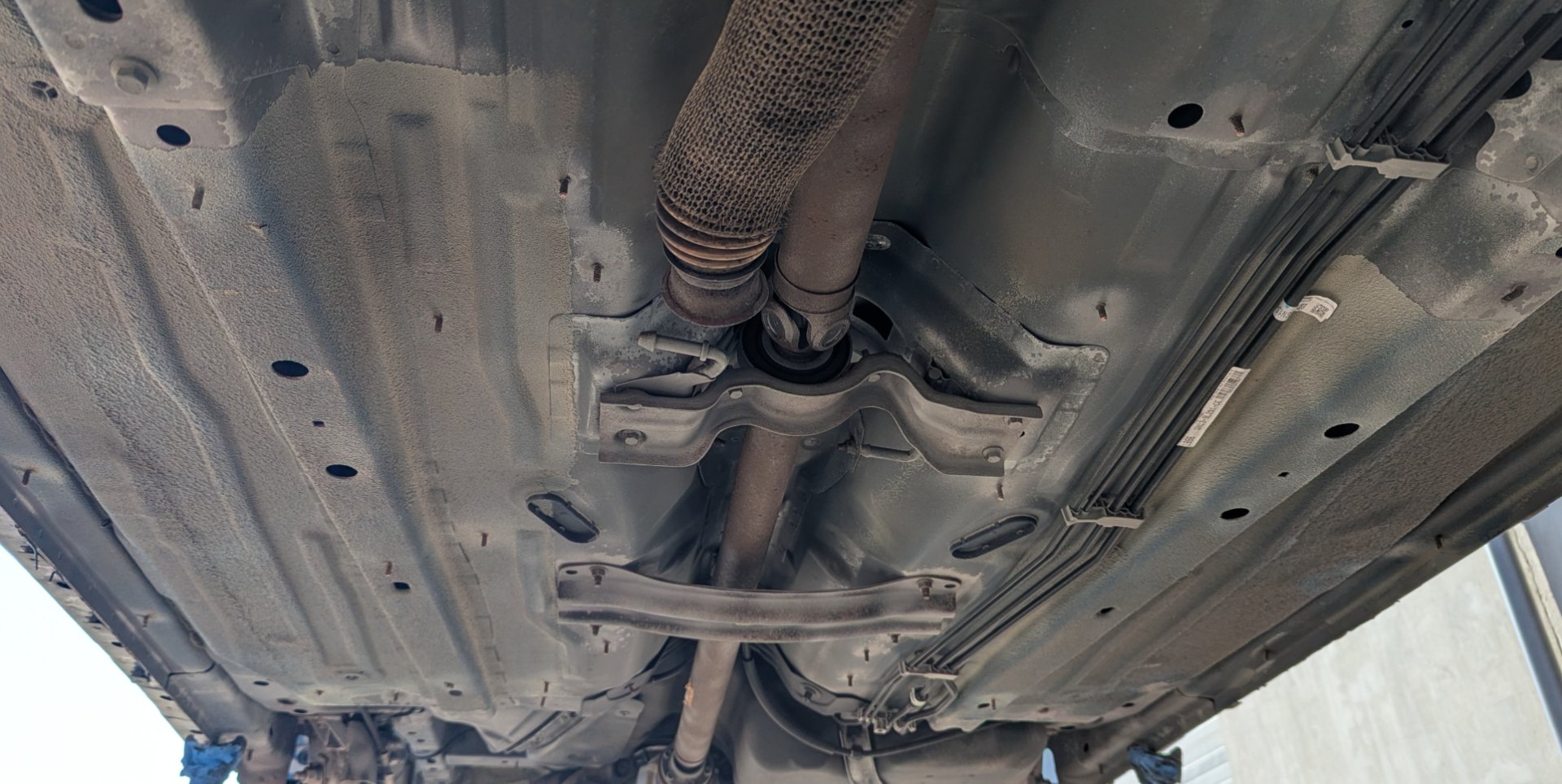 podwozie oczyszczone z korozji