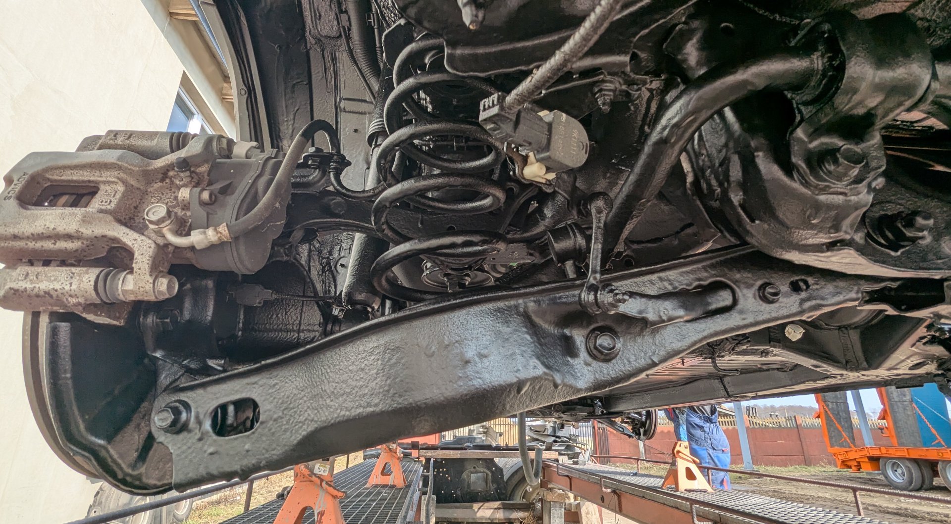 wahacz po zabezpieczeniu antykorozyjny