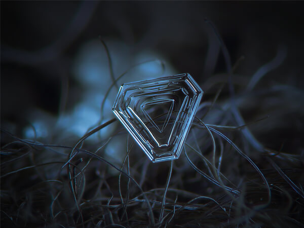 Треугольник-снежинка