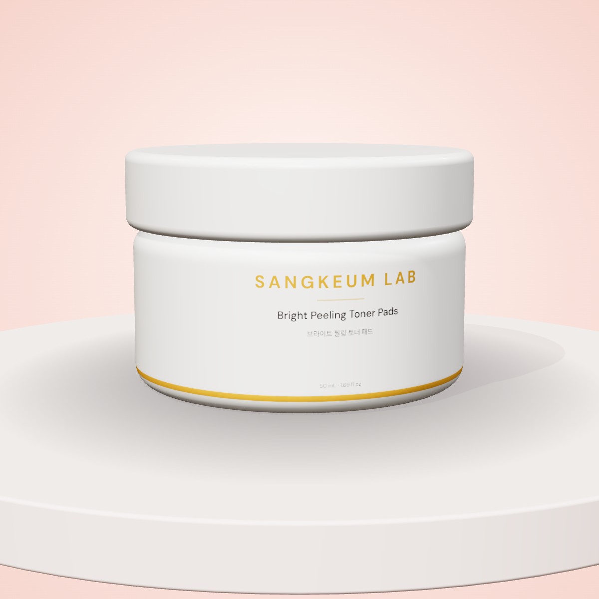 Bright Peeling Toner Pads