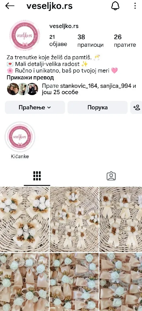 Dekoracije Veseljko