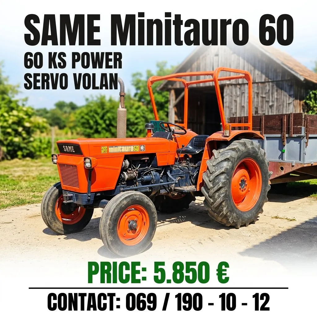 Traktori i poljoprivredna mehanizaciju iz italije