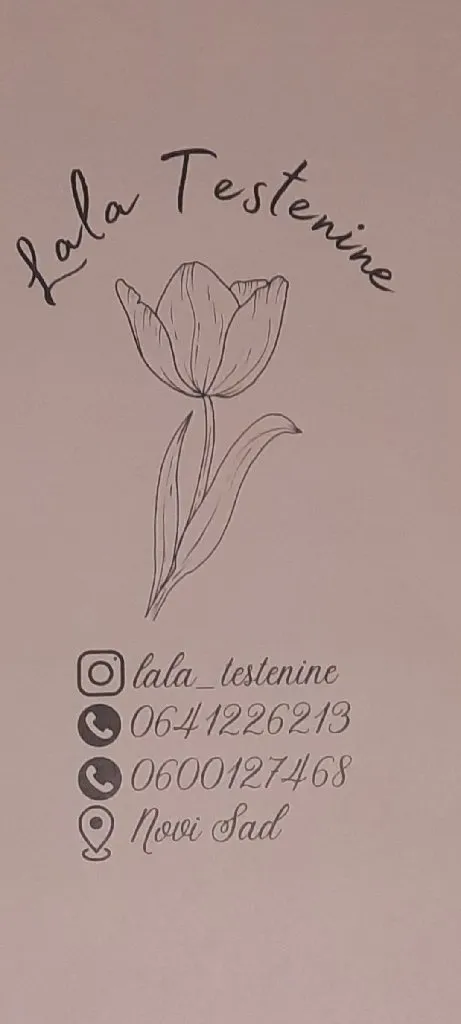 Lala testenine - 1