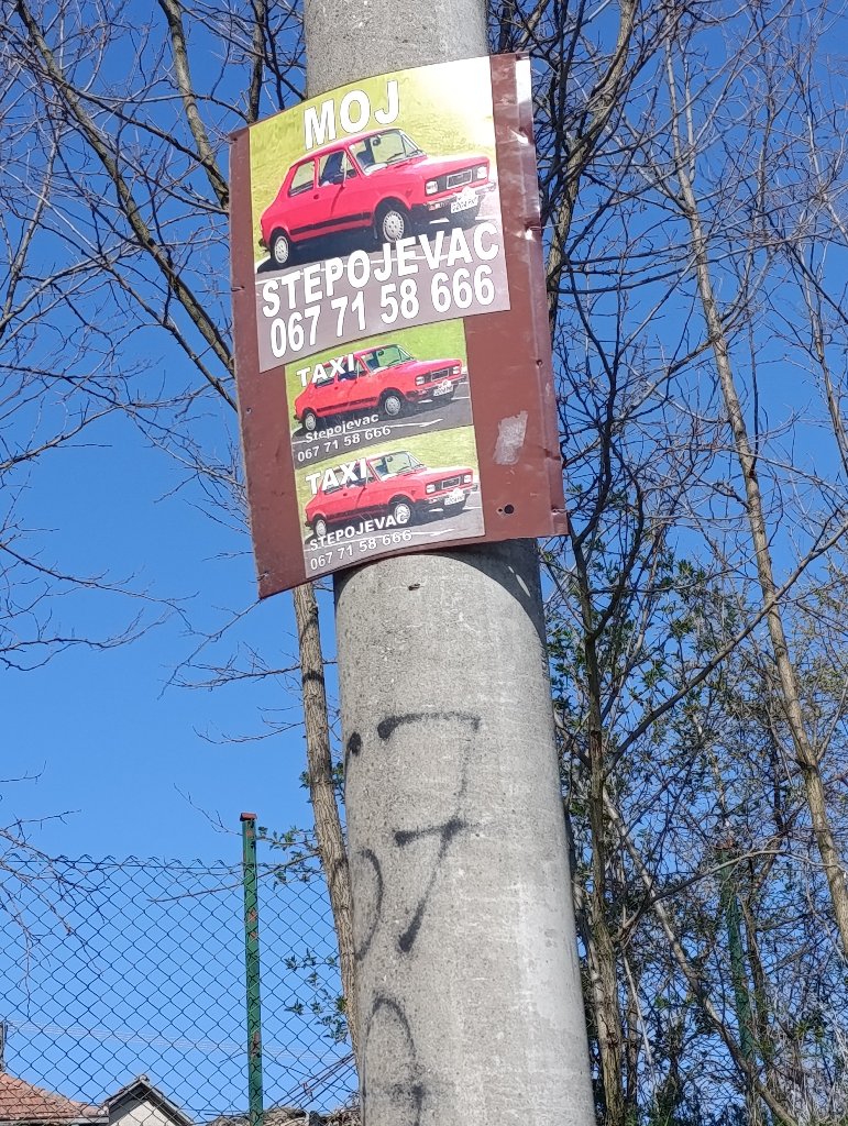 MOJ TAXI STEPOJEVAC - 2