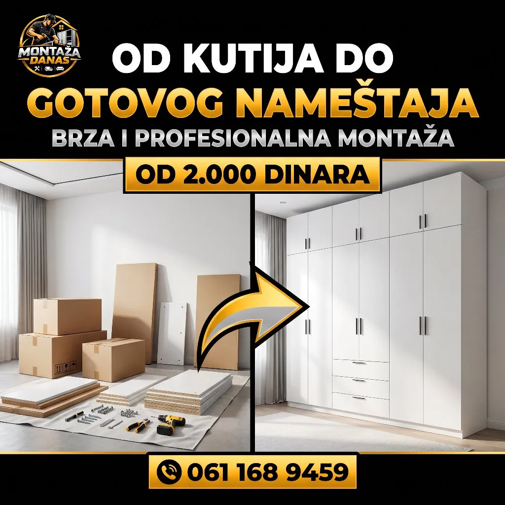 Montaža Danas-nameštaja Beograd - 3