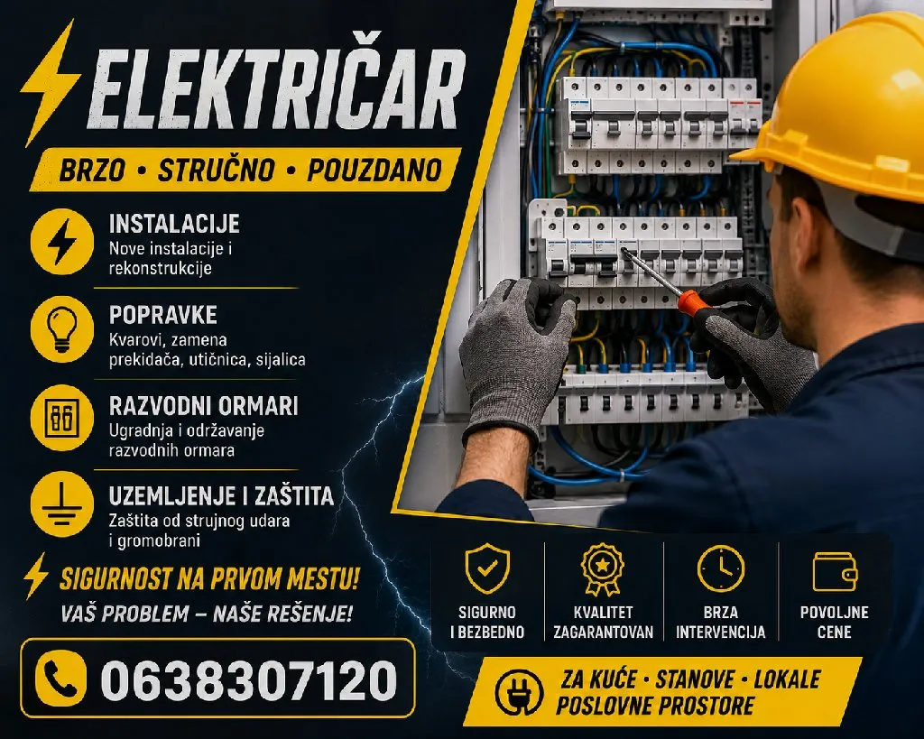 Veljko Elektricar Haus Majstor - 1