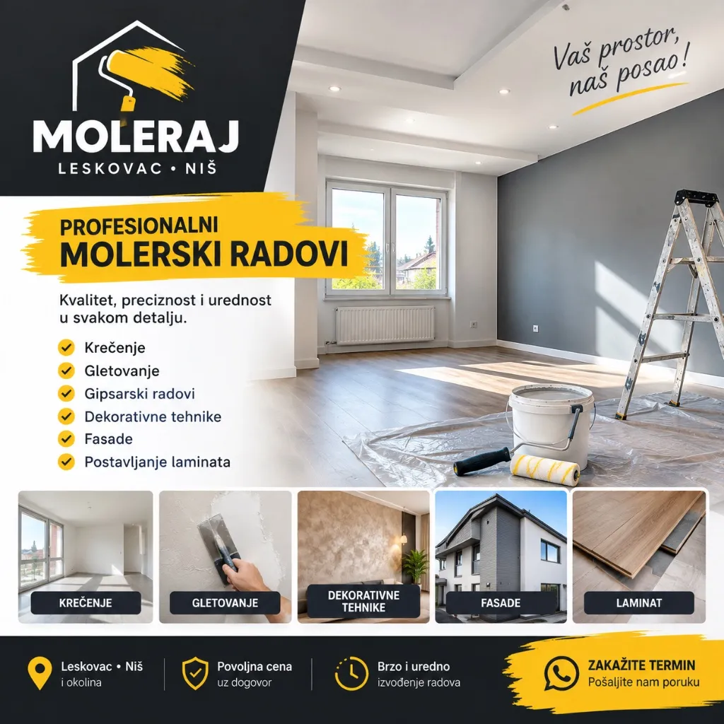 Molersko-gipsarski radovi - 1