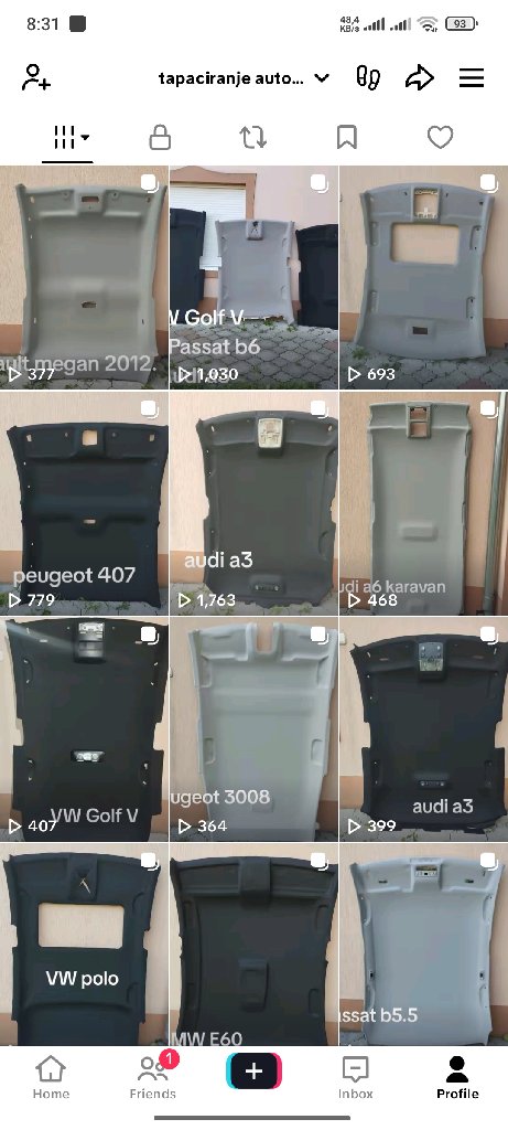 tapaciranje autoplafona - 5