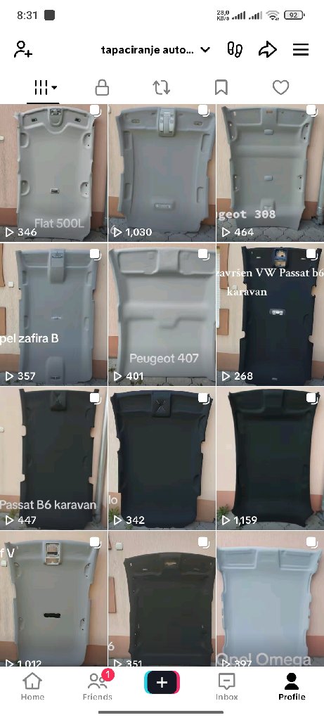 tapaciranje autoplafona - 4