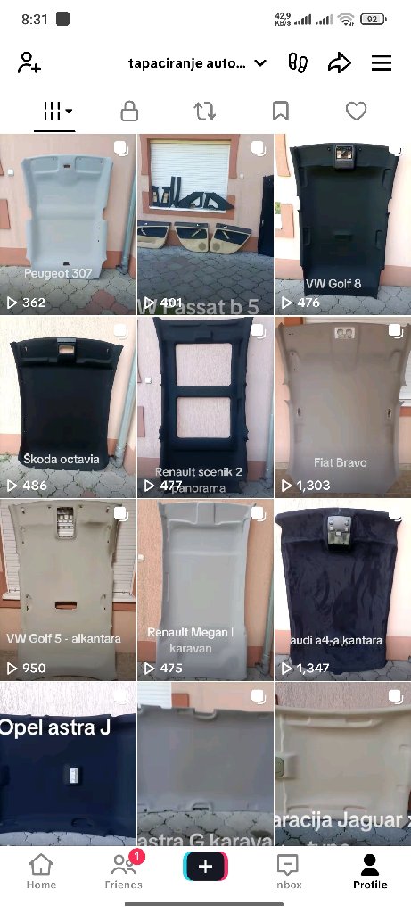 tapaciranje autoplafona - 3