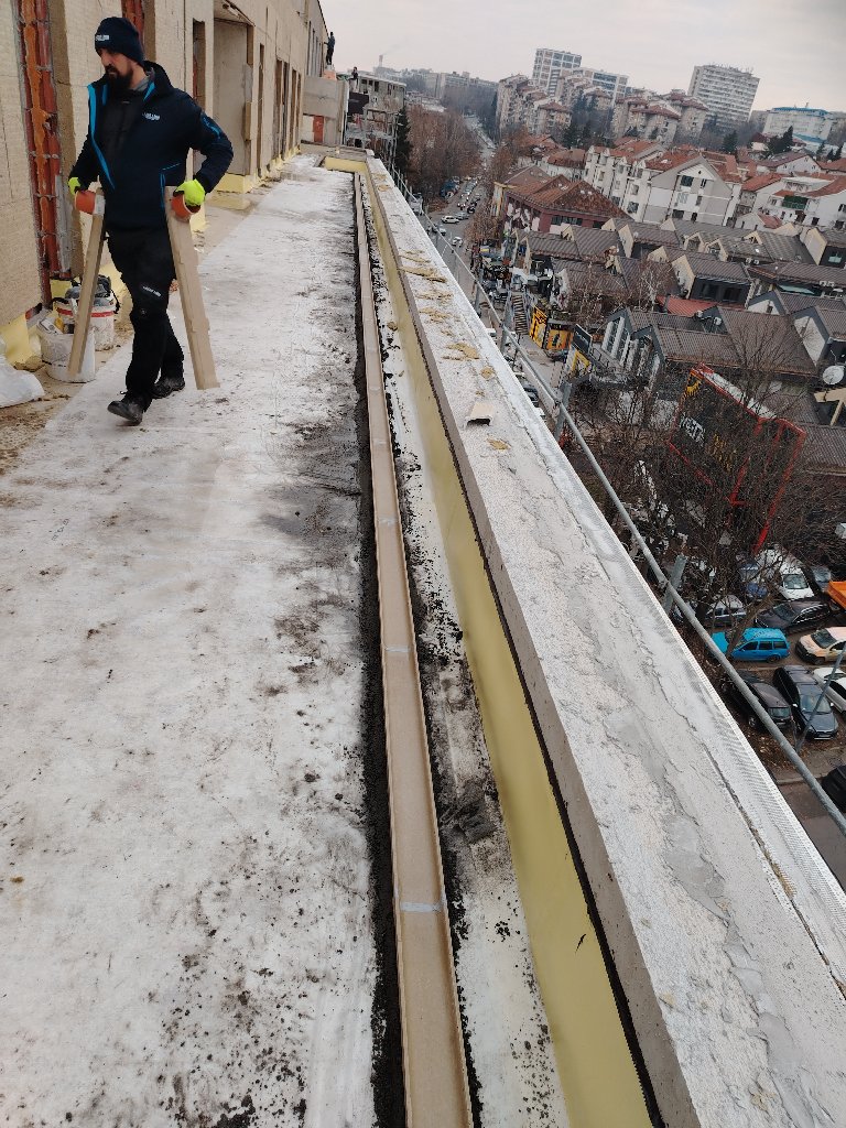 Hidroizolacija, ugradnja ACO kanalica - 2