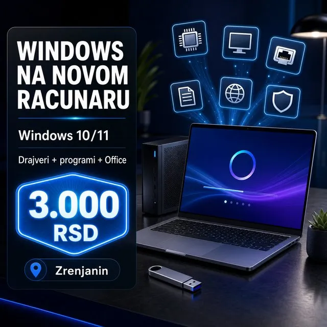Reinstalacija Windowsa ZR | Popravke na Daljinu - 7
