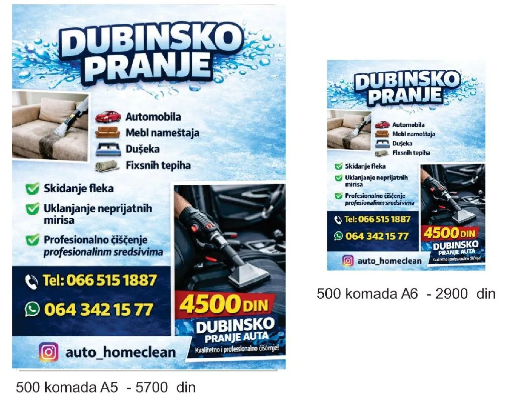 DUBINSKO PRANJE