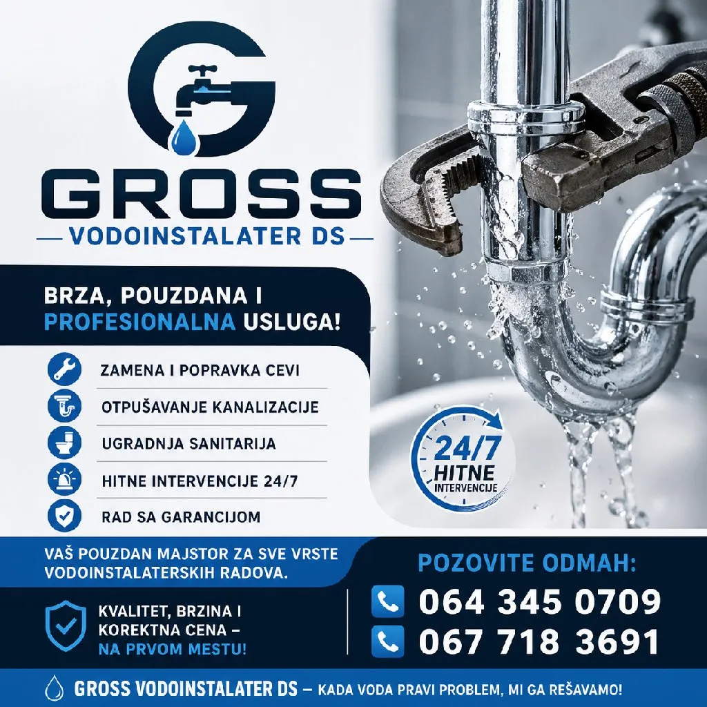 Gross vodoinstalater DS
