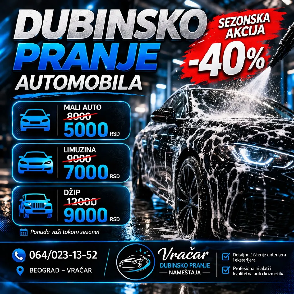 Vračar Dubinsko Pranje - 4