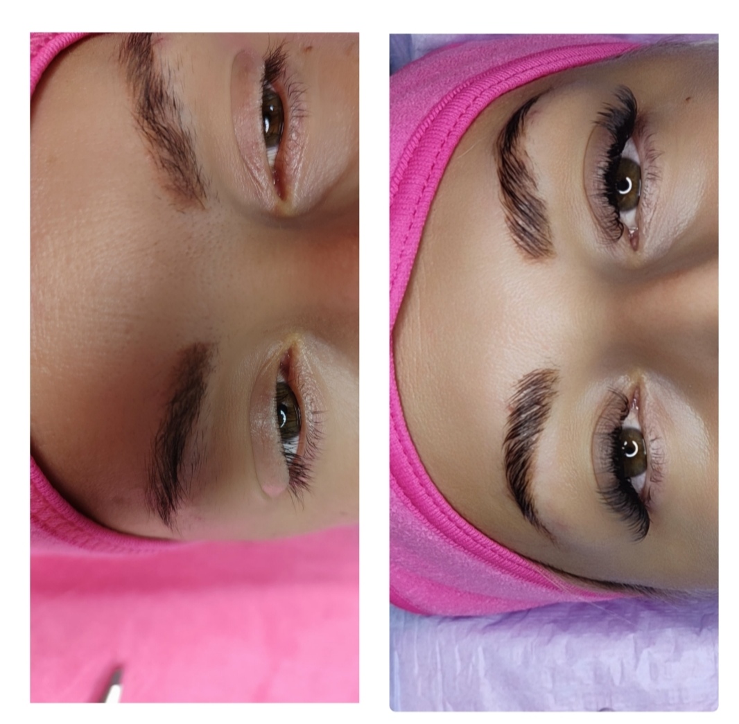 Nadogradnja svilenih trepavica lash and brow lift - 1