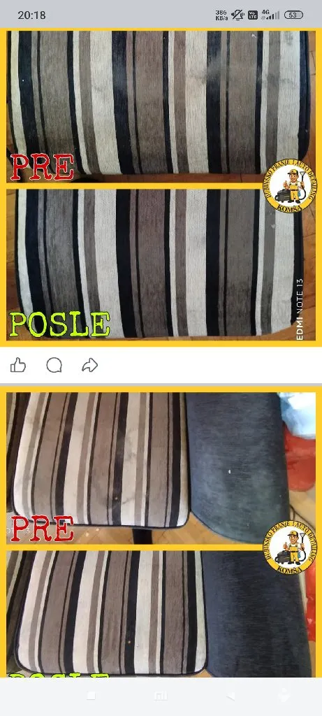 Komša dubinsko pranje Kovin - 5