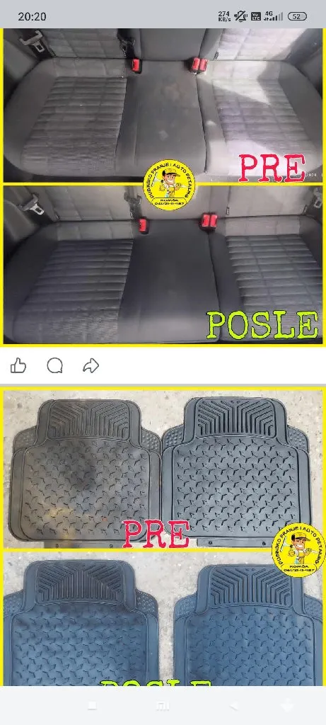 Komša dubinsko pranje Kovin - 3