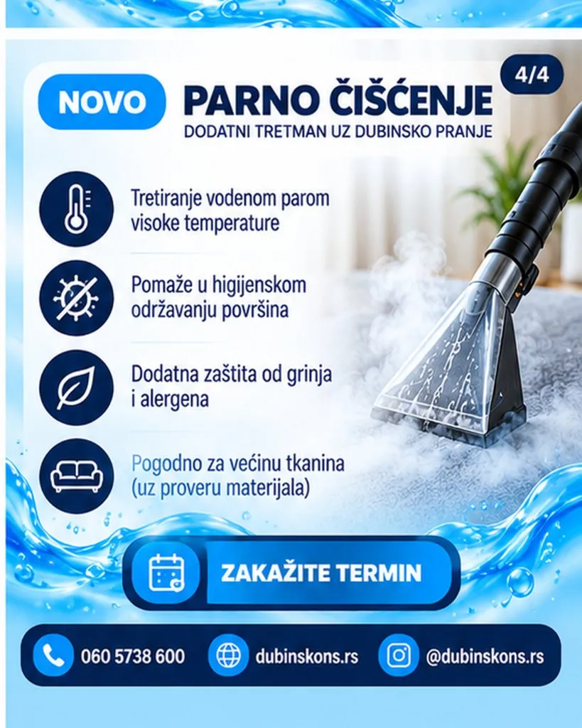 Dubinsko pranje nameštaja - 1