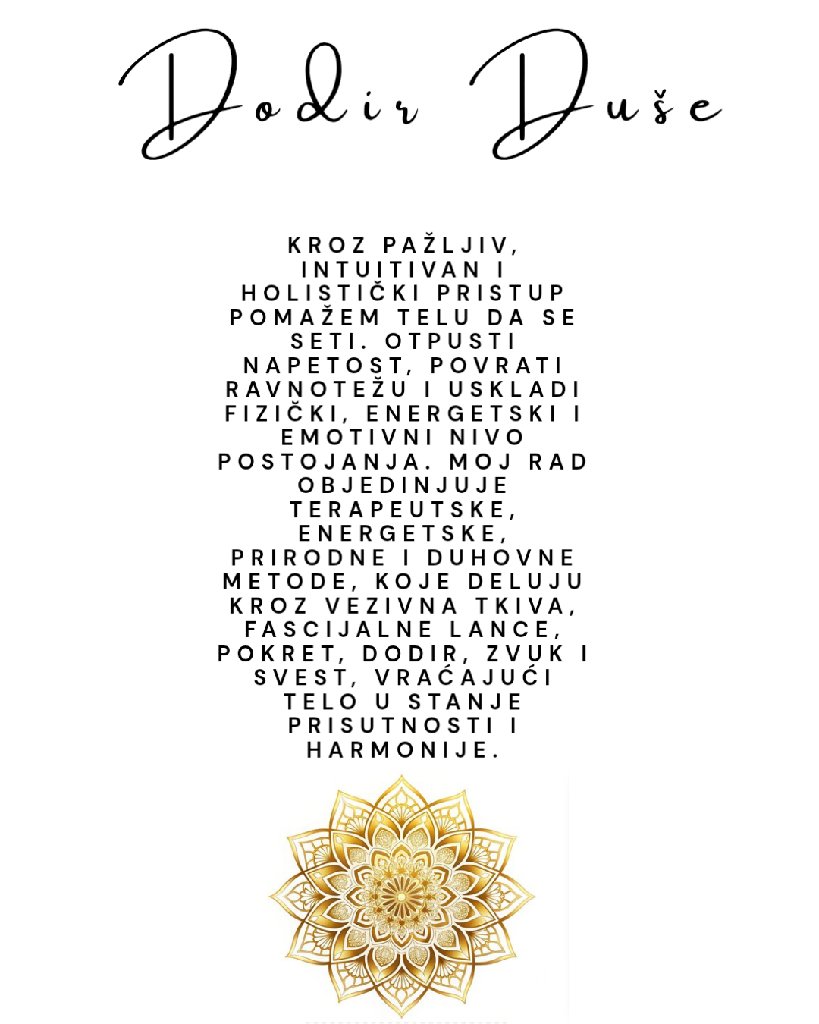 Dodir Duše- FarmLife Medicine-Terapija - 4