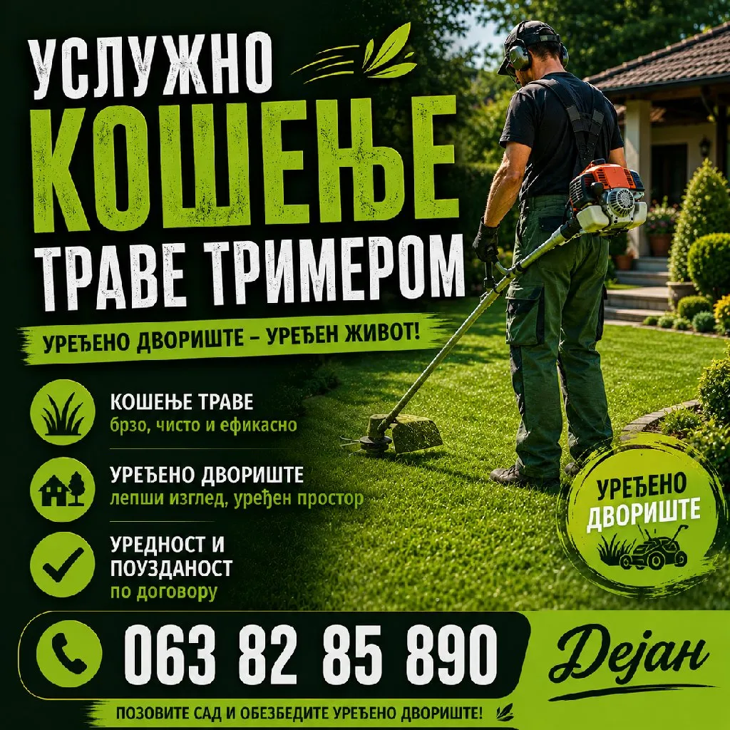 Košenje trave