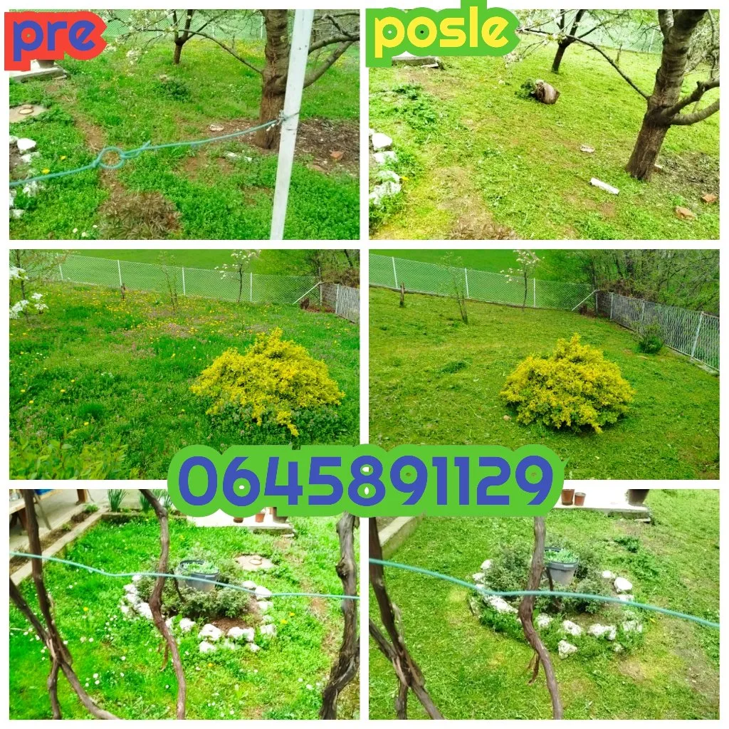 Košenje trimerom Valjevo - 2