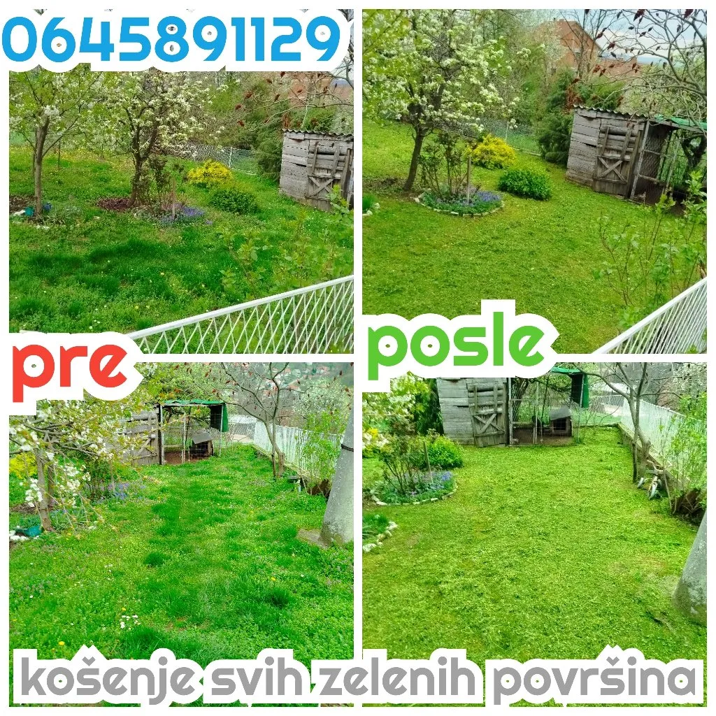 Košenje trimerom Valjevo - 1