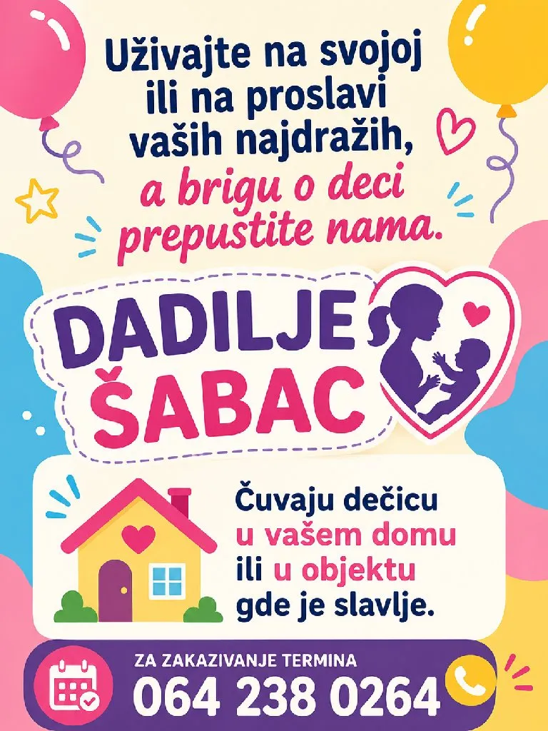 Dadilja/vaspitač - 1