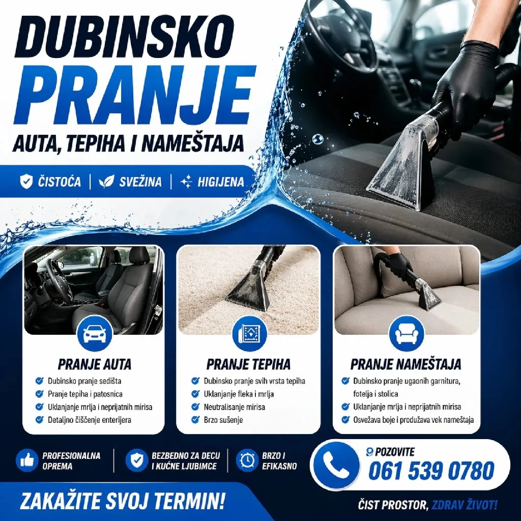 Dubinsko pranje i ciscenje